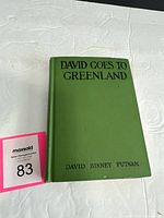 Front cover of green hardcover book