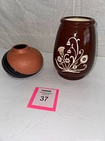 Both vessels side by side with lot tag visible