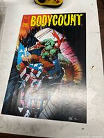 Front cover of Bodycount #1 comic book