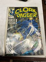 Front cover of Cloak and Dagger #1 in plastic sleeve