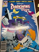 Front cover of Darkwing Duck #1 comic in sleeve