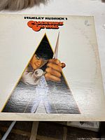 Front sleeve of the A Clockwork Orange soundtrack LP