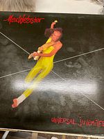 Front sleeve of Max Webster Universal Juveniles vinyl record