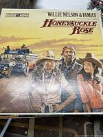 Front cover of Willie Nelson & Family Honeysuckle Rose gatefold album