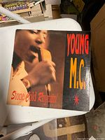 Front cover of Young MC Stone Cold Rhymin' vinyl LP