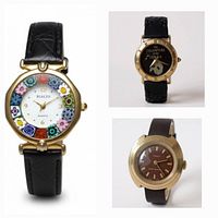 Collage of all three watches showing faces and straps