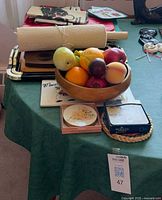 Group shot of entire lot on table