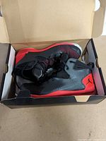 Shoes in box showing overall condition and colorway