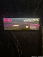Front of Pro Beauty Tools straightener box