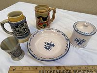 Group shot of all five items