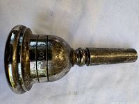 Side view of entire Ktone tuba mouthpiece