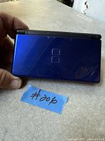 Closed DS Lite showing blue top shell