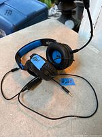 Full view of Turtle Beach wired gaming headset with boom mic and 3.5 mm plug