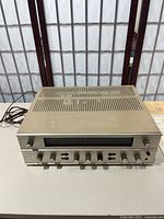 Top and front view of JVC JR-S300 MKII receiver with power cord visible