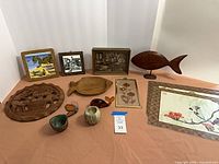 Overall lot view showing all included items