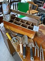 All items grouped showing toolbox, hand tools, extension cord