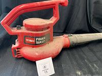 Full view of Toro Power Sweep leaf blower