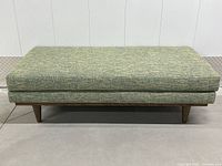 Full view of ottoman top and sides