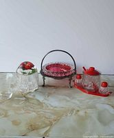 Group shot of all items in lot