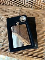 Flask and funnel set in presentation box