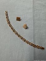 Bracelet with pair of stud earrings