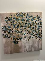 Front view of entire canvas art