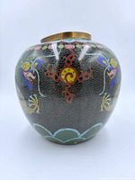 Front view showing dragon and flaming pearl design