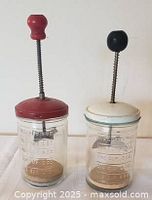 Front view of both Androck plunger choppers