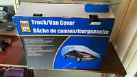 Box showing Power Fist truck/van cover product information