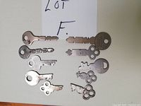 Overview of all 10 skeleton keys