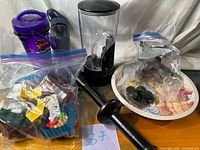 Overall view of lot showing main items grouped together