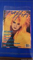 Front cover of Graffiti magazine showing Boy George and cover text