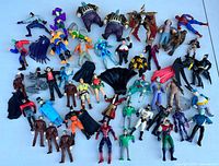 Full overhead shot of entire lot showing all figures