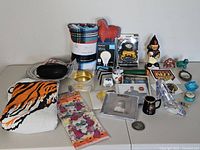 Entire assortment spread on table