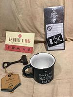 Front view of all four new items