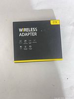 Front of retail box showing Wireless Adapter C15 labeling