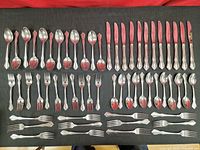 All 60 pieces laid out by type