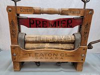 Front view showing Premier branding and T. Eaton Co. Limited Canada imprint