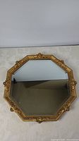 Front view of octagonal mirror