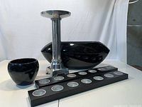 All five items front view