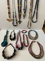 All 14 jewelry pieces overview