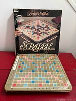 Front of box and rotating board shown