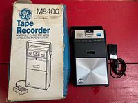 Recorder, microphone, and box overview