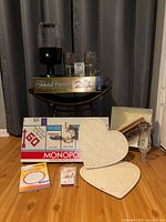 Group shot showing all items in the lot