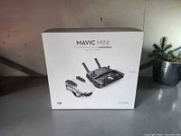 Retail box front of DJI Mavic Mini