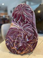 Full front view of ceramic plaque