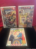 All three Superman 1991 comics in sleeves