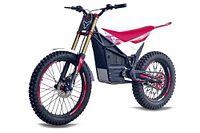 Stock image of Arctic Leopard E·AT 560 electric trial bike, side view