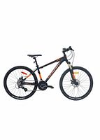 Side profile of Genesis Stealth 1.0 26" mountain bike showing frame, wheels, drivetrain and brakes