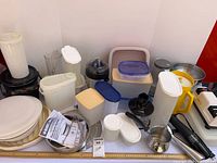 Group shot of all appliances and containers